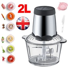 2L Glass Bowl Food Processor