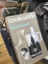 Cookworks Black Food Processor